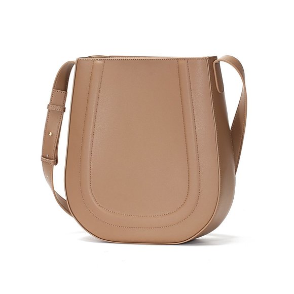 Cowhide hand bag for women one shoulder slant bag